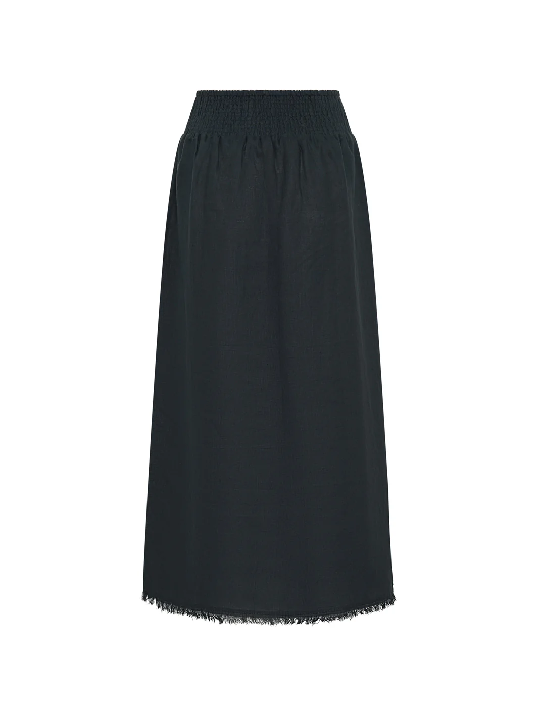 Aurora French Linen Skirt Charcoal - Image 5