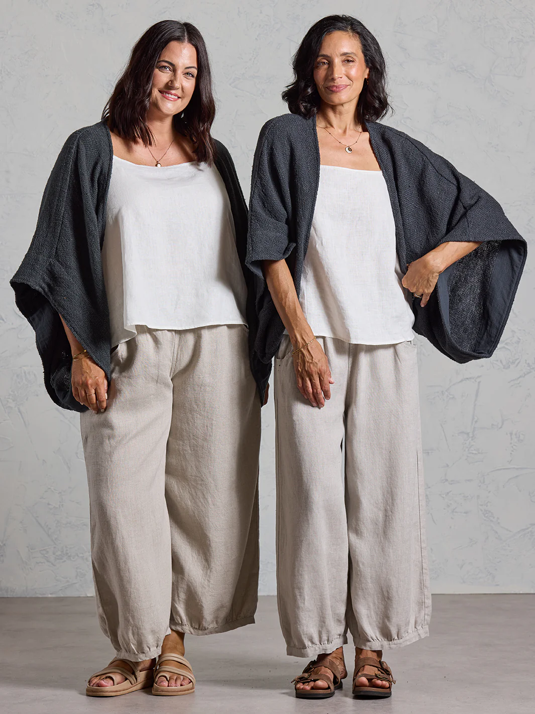 Bloom Cotton Shrug Charcoal - Image 12