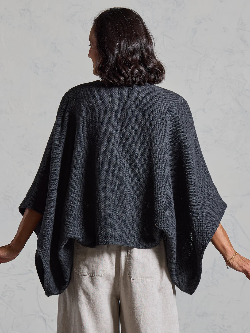 Bloom Cotton Shrug Charcoal - Image 9