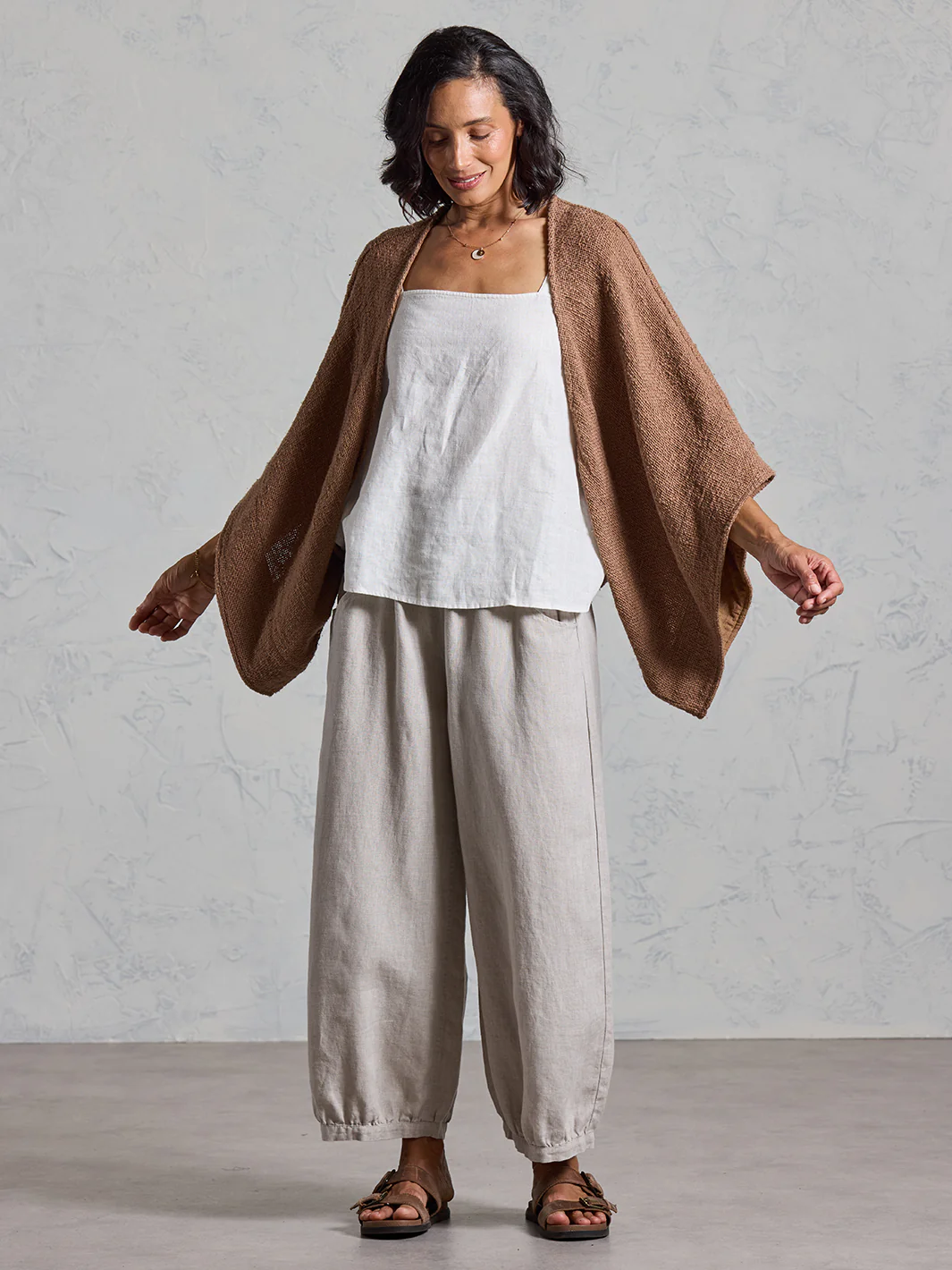 Bloom Cotton Shrug Desert Sand - Image 8