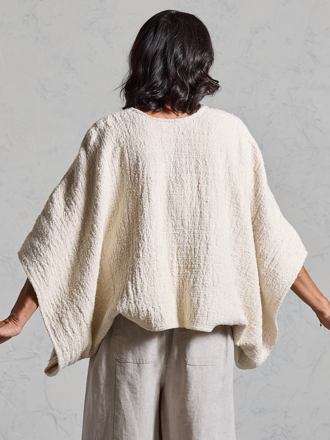 Bloom Cotton Shrug Ecru - Image 6