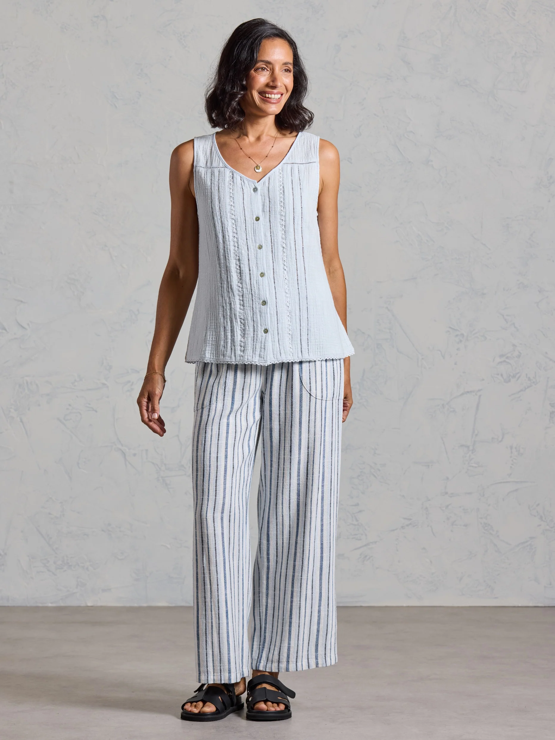 Ceres Cotton Top Serene Blue - Image 4