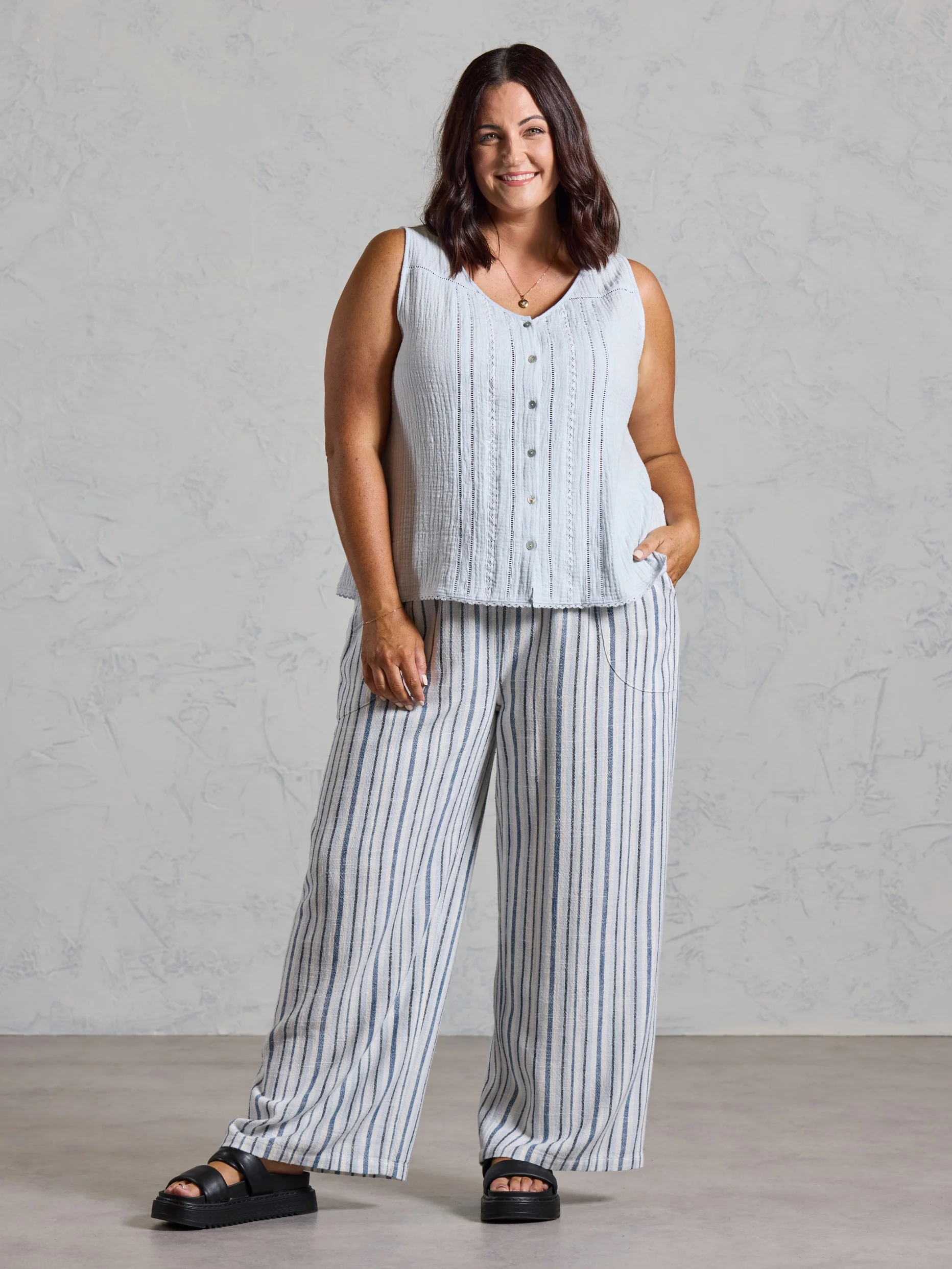 Ceres Cotton Top Serene Blue - Image 6