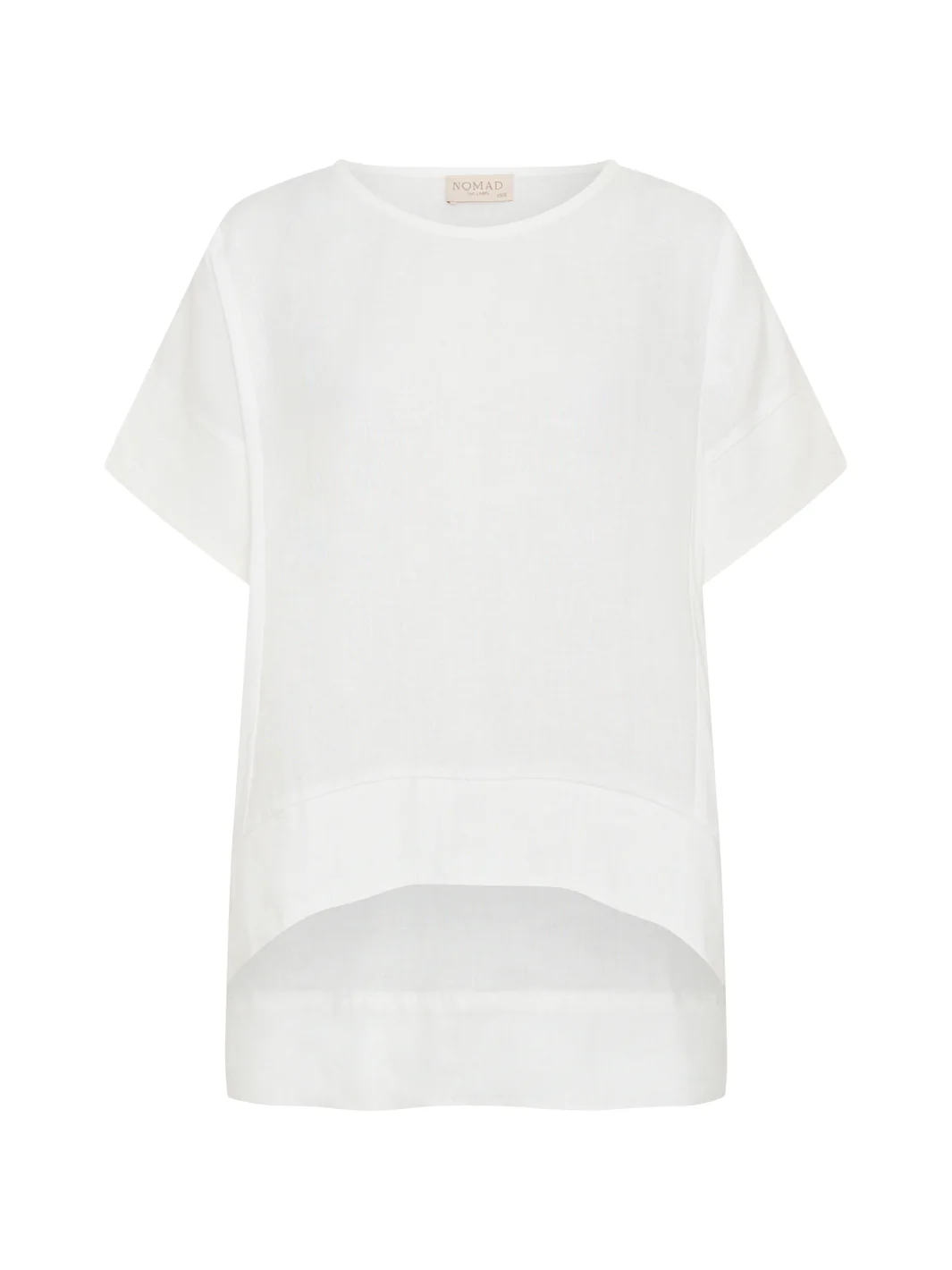 Costa French Linen and Cotton Top White - Image 7