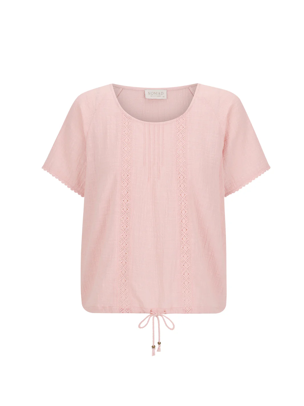 Daisy Cotton Blouse Dusty Pink - Image 8
