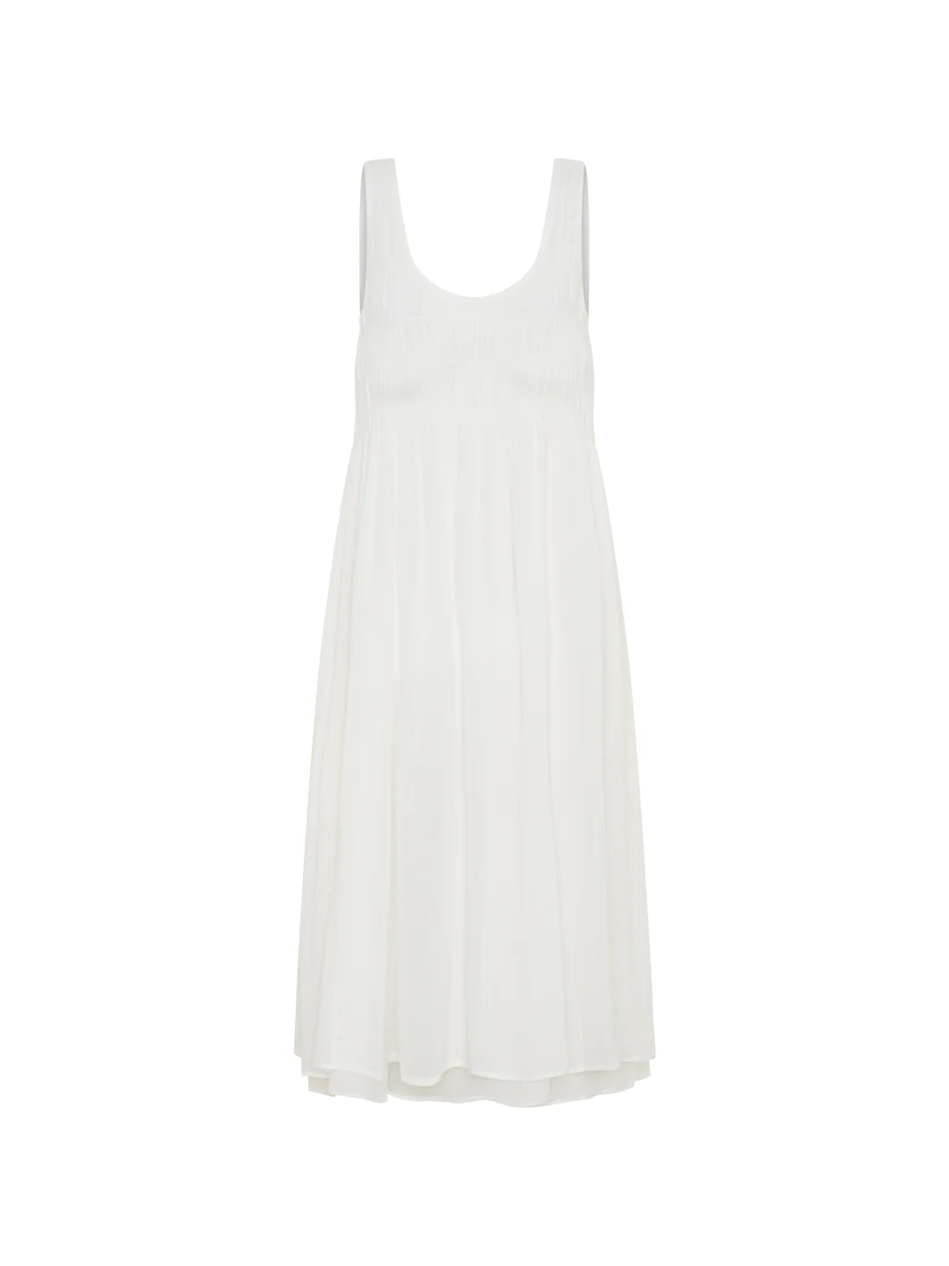 Del Monte Midi Cotton Dress Coconut - Image 7