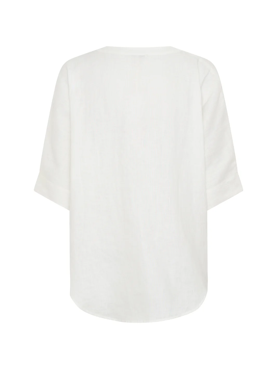 Dune French Linen Shirt White - Image 9