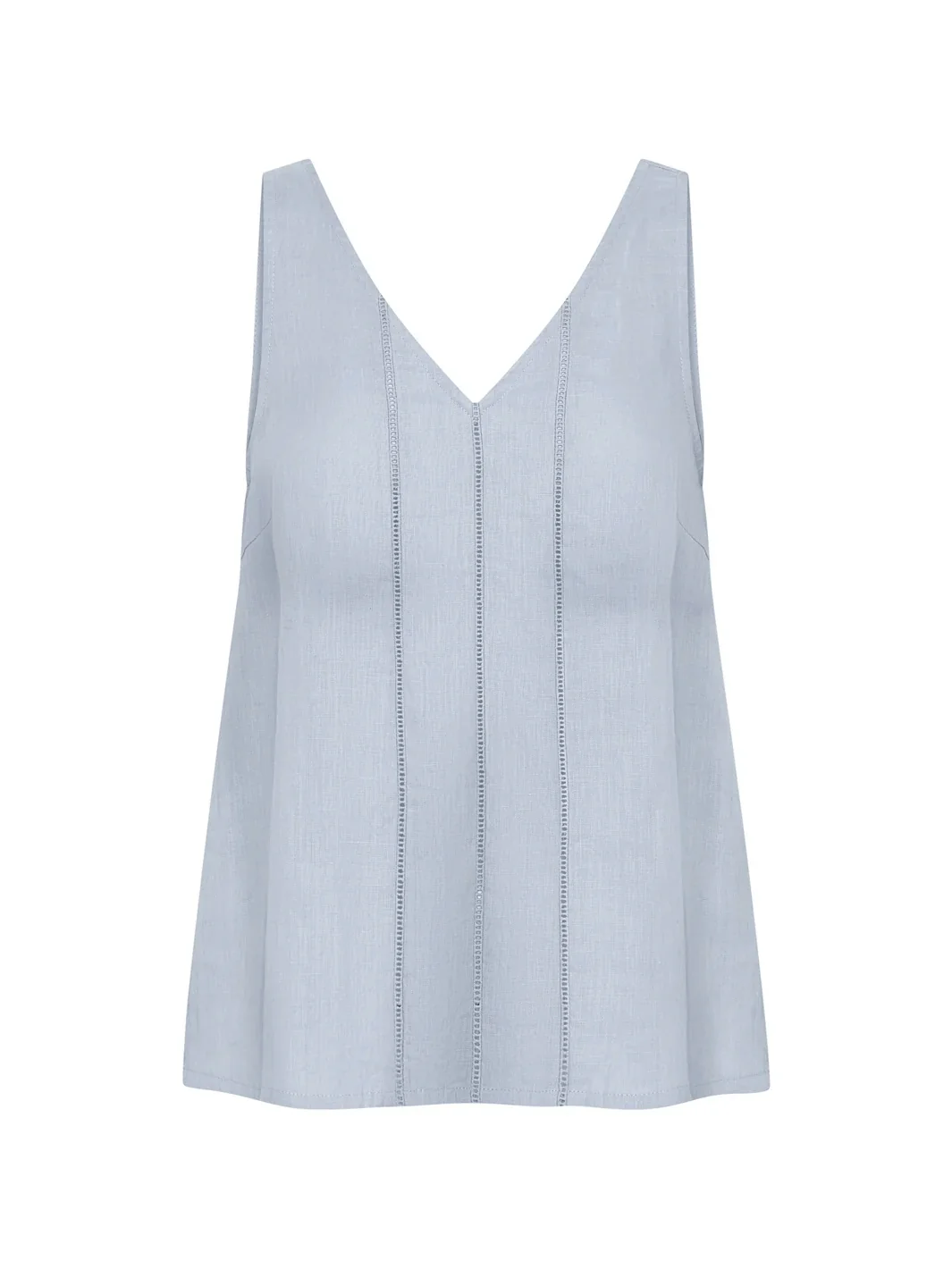 Giana French Linen Top Slate Blue - Image 7