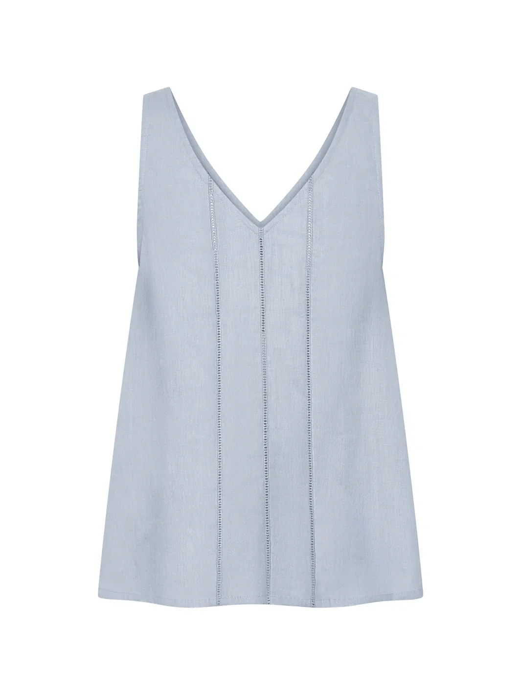 Giana French Linen Top Slate Blue - Image 8