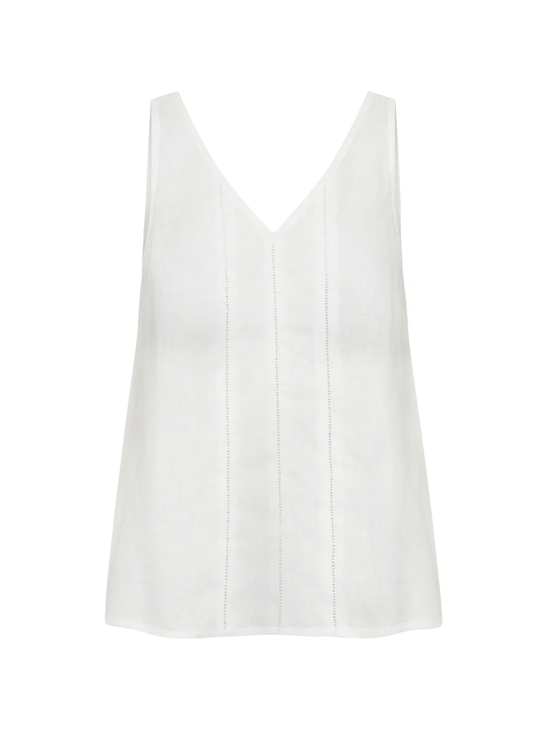 Giana French Linen Top White - Image 9