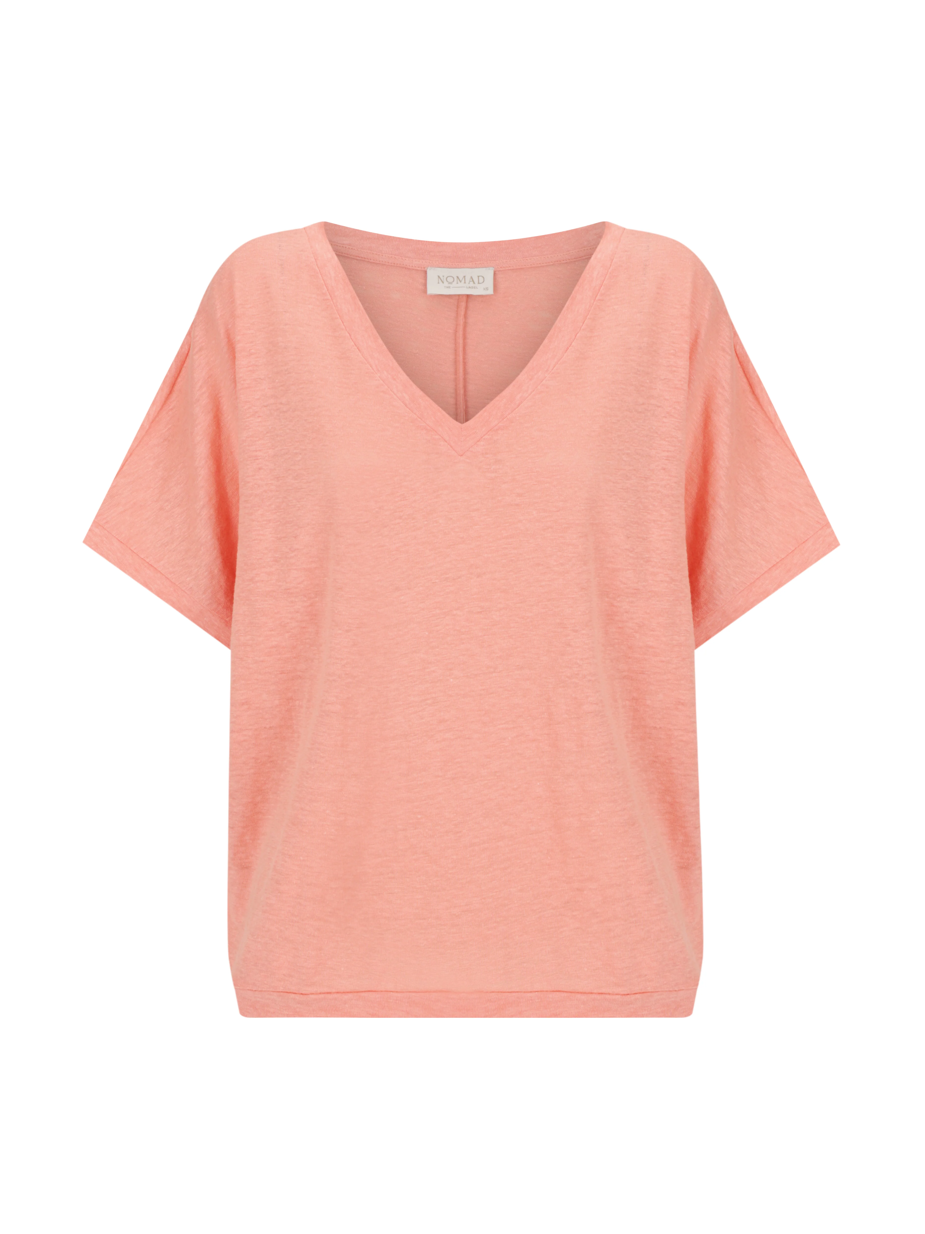 Iris Jersey T-Shirt Dusty Coral - Image 7
