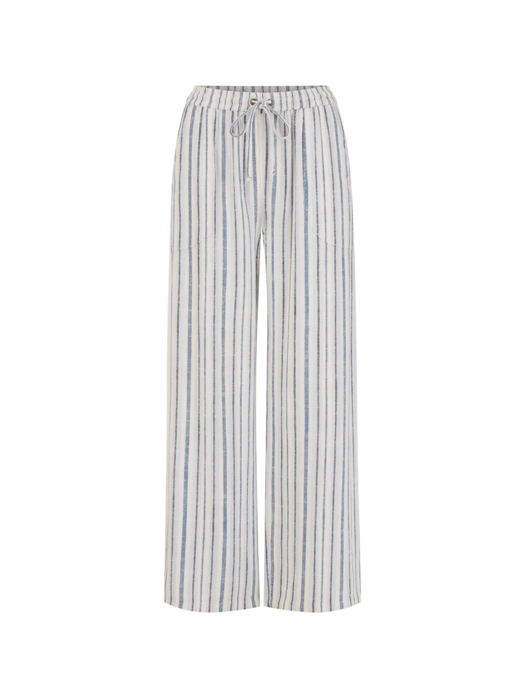 Jolie Linen Blend Pants Coastal Blue - Image 8