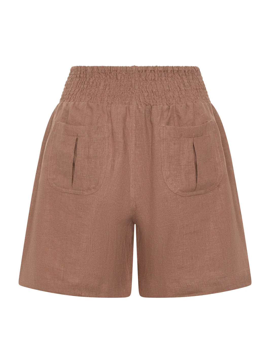 Mae French Linen Shorts Desert Sand - Image 9