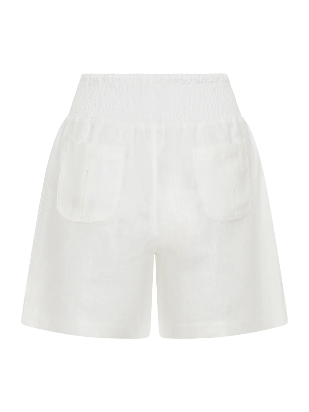 Mae French Linen Shorts White - Image 6
