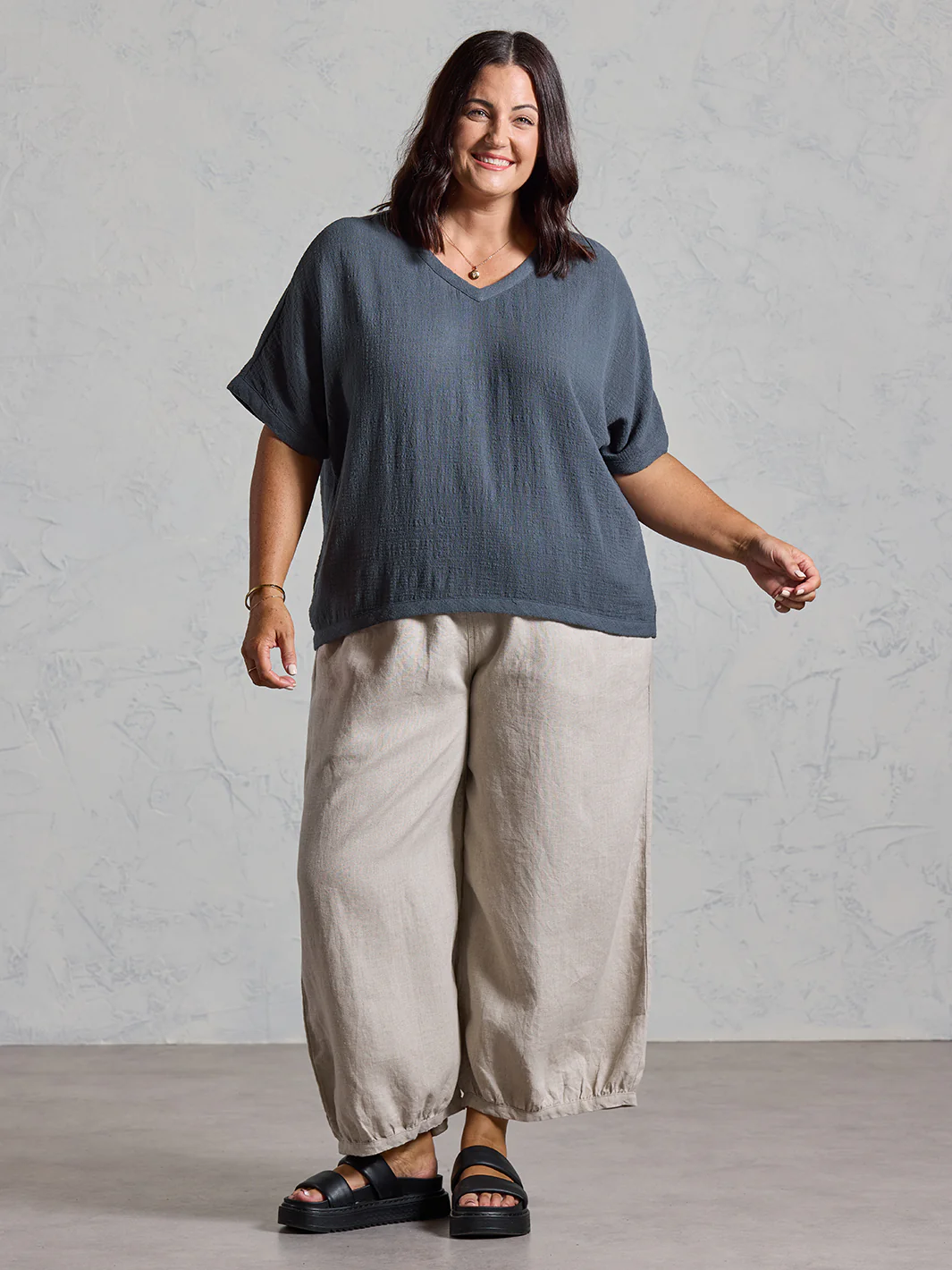 Montego Cotton Top Charcoal - Image 6