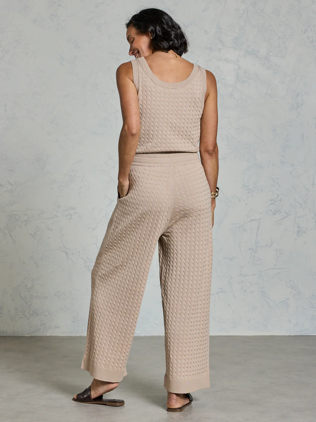 Pambula Cotton Knit Pants Tuffet - Image 4