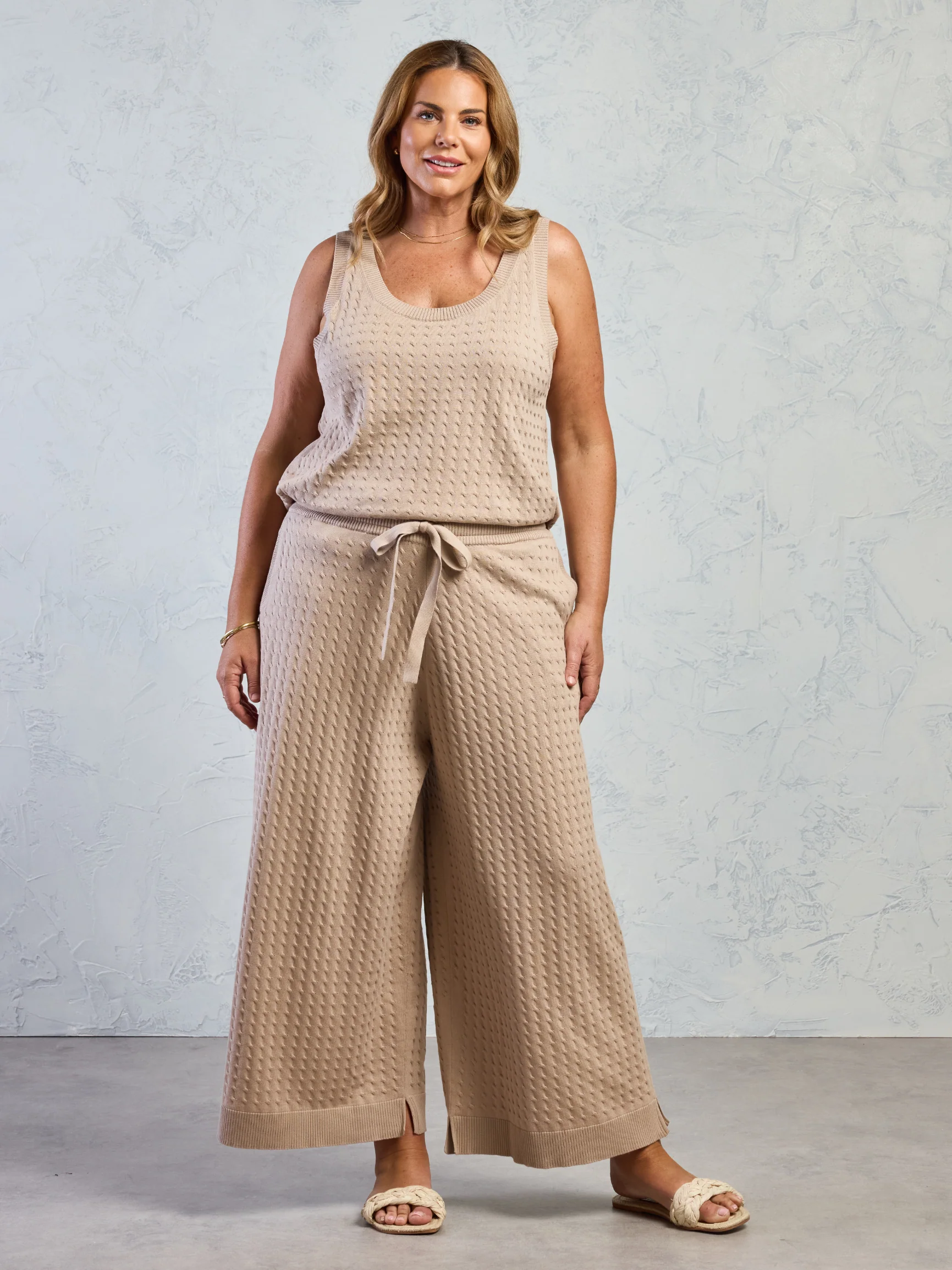 Pambula Cotton Knit Pants Tuffet - Image 5