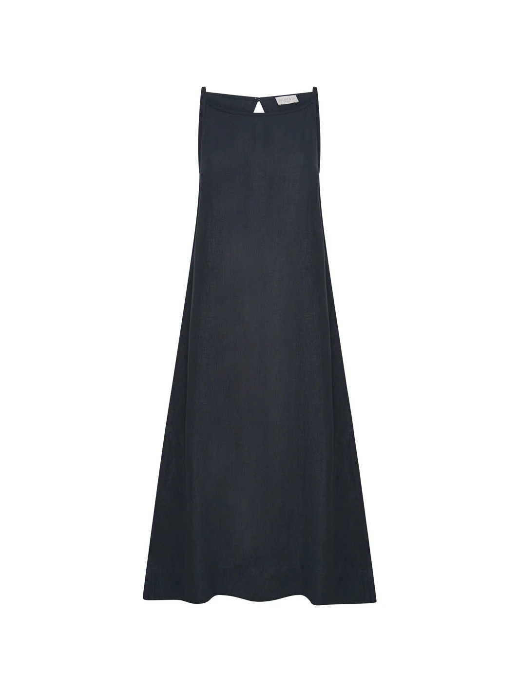 Peony French Linen Dress Charcoal - Image 6