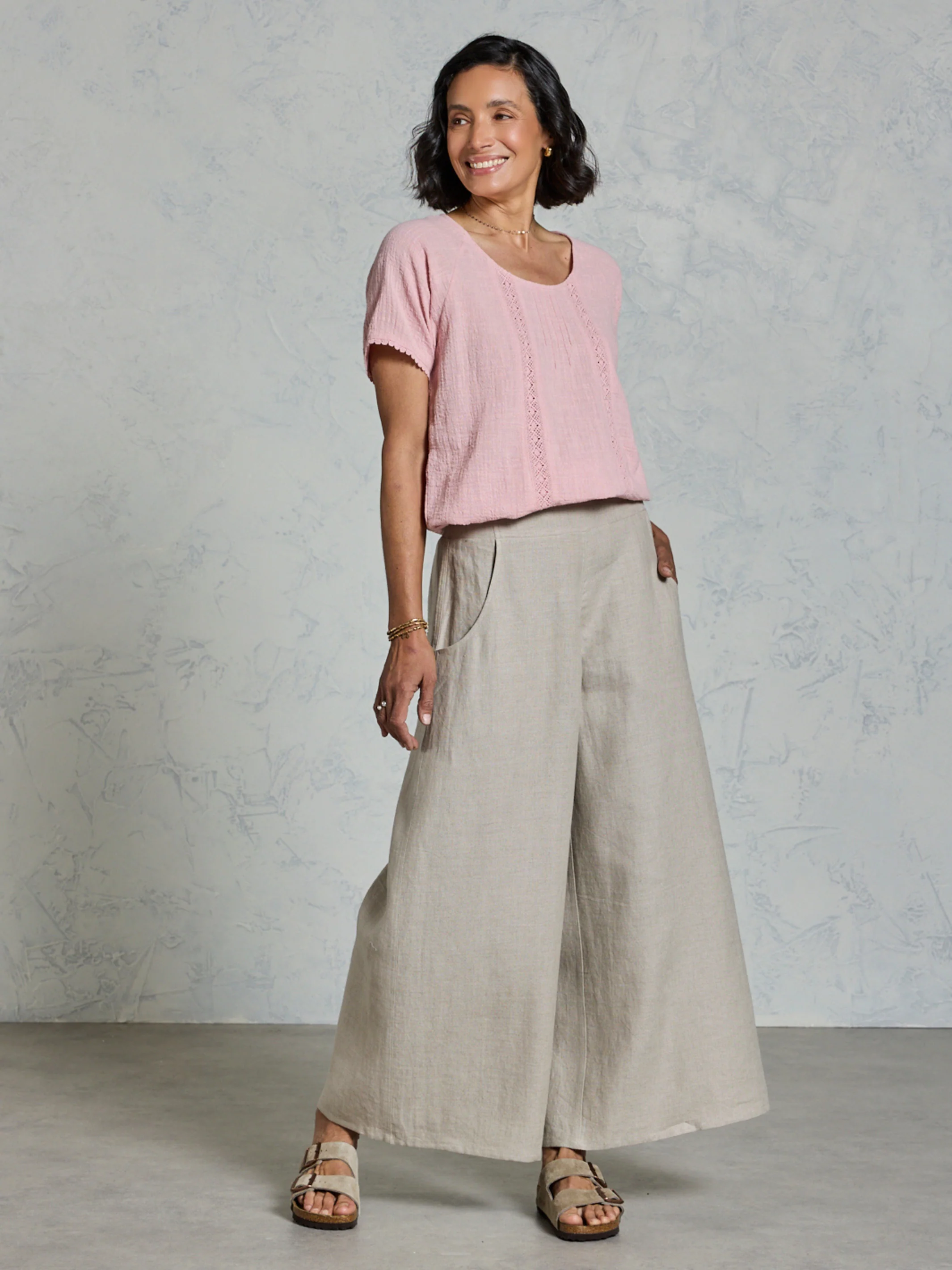 Portillo French Linen Pants Flax - Image 3