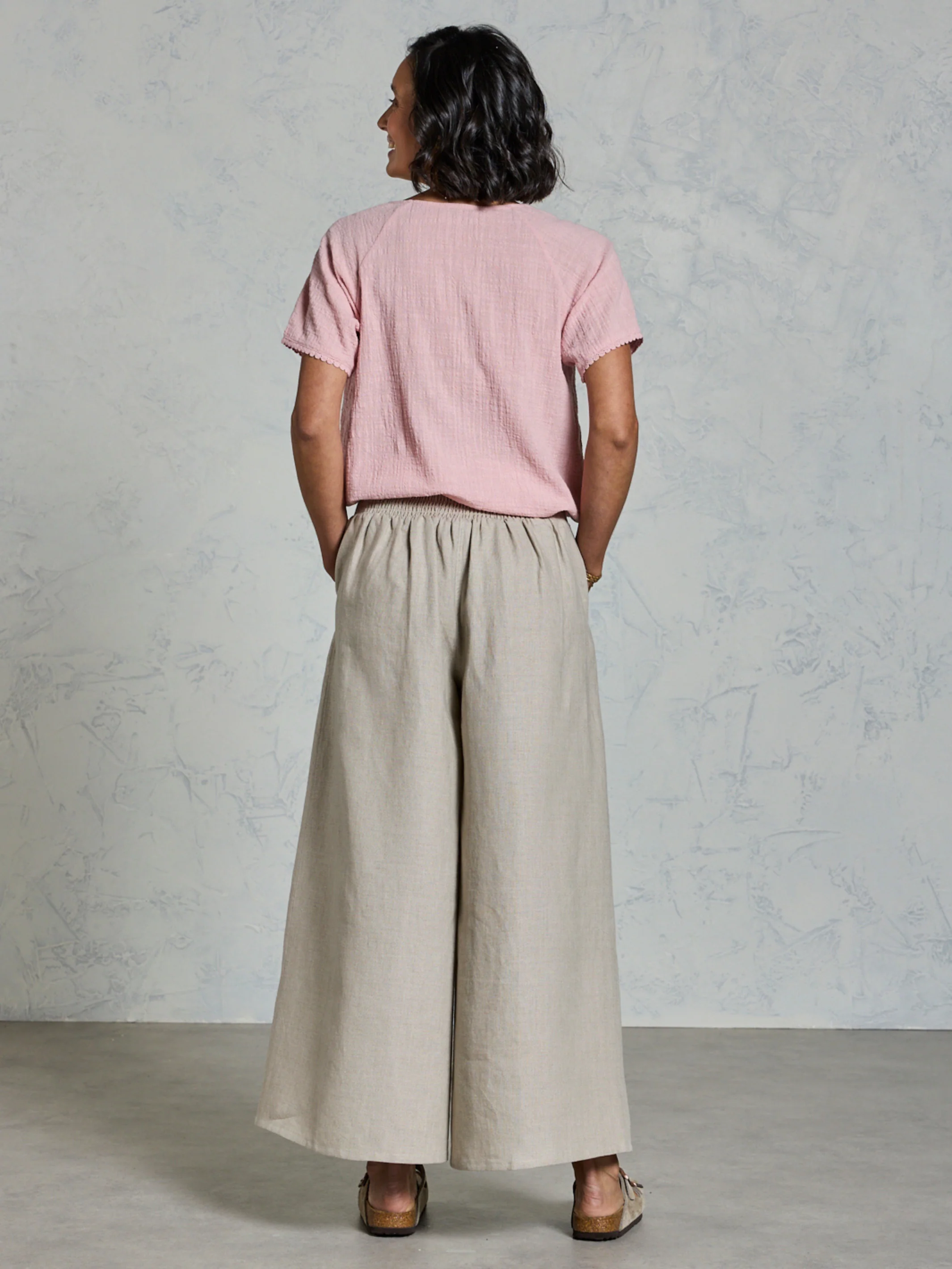 Portillo French Linen Pants Flax - Image 4