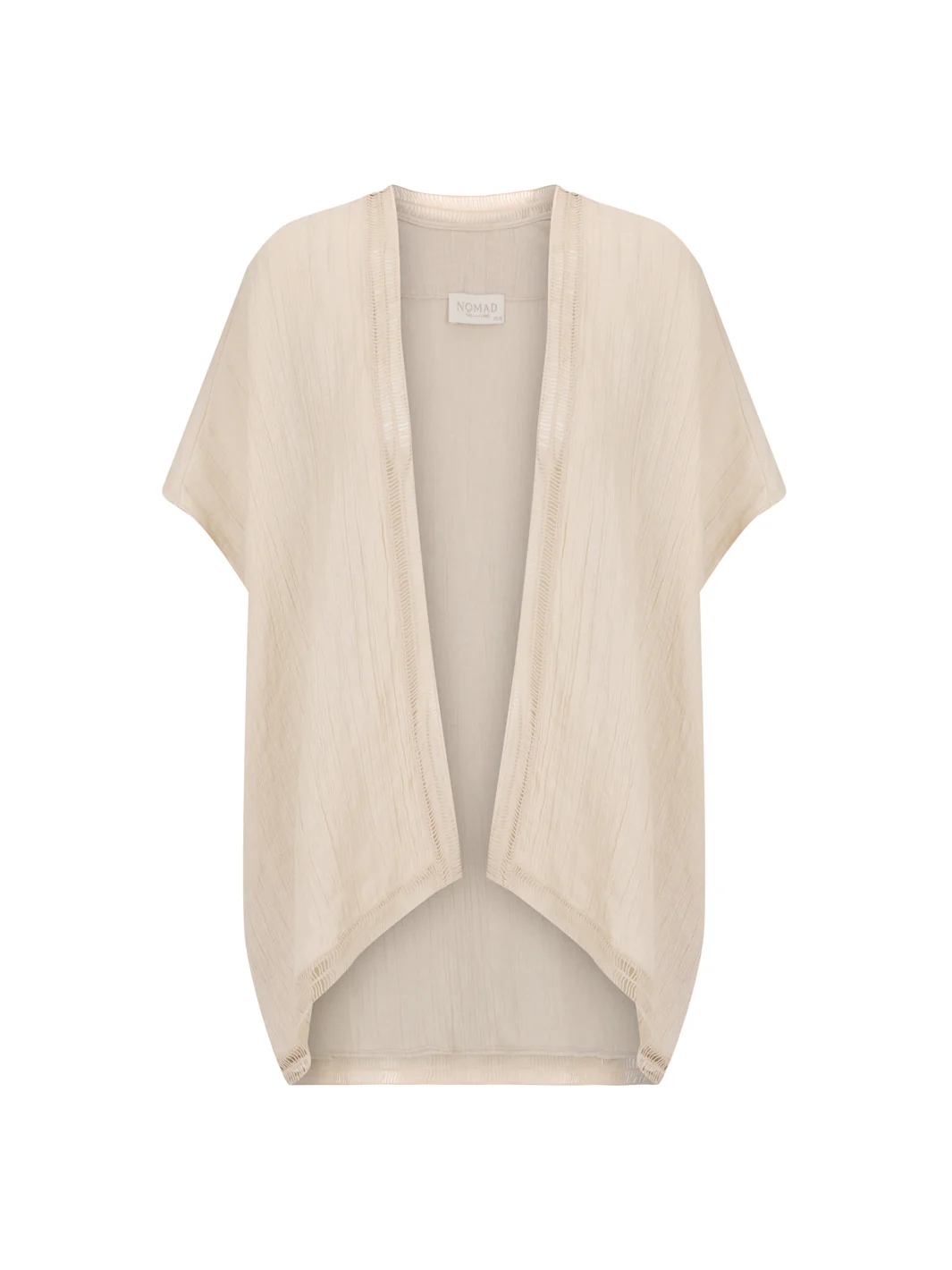 Rhea French Linen Kimono Stone - Image 7