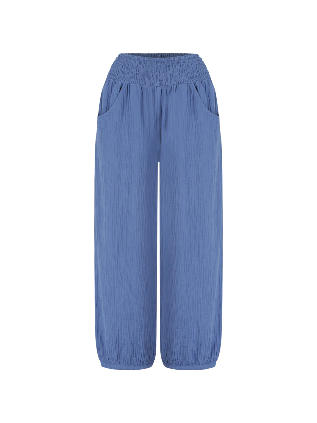 Sadhu Cotton Pants Aegean Blue - Image 7