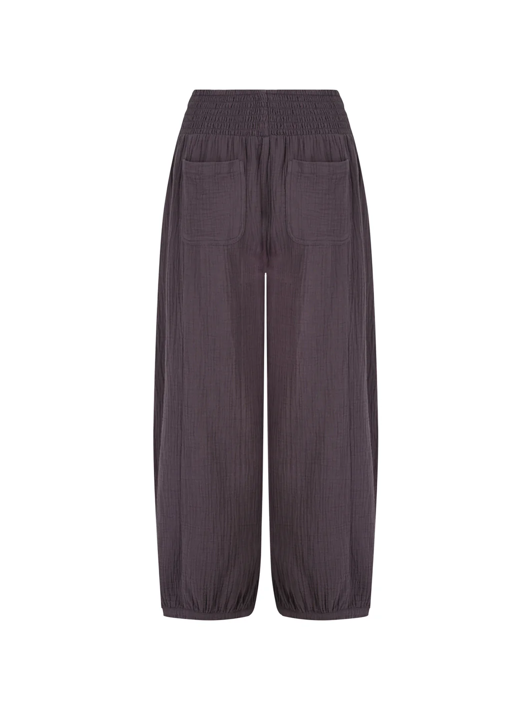 Sadhu Cotton Pants Charcoal - Image 7