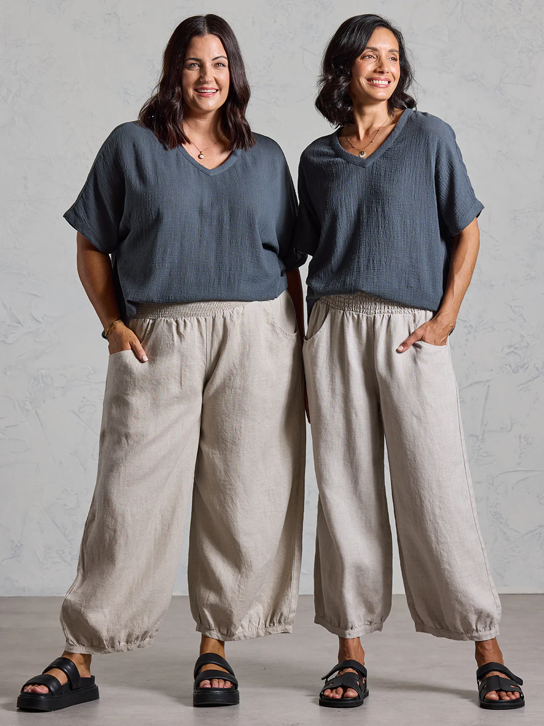 Sadhu French Linen Pants Flax - Image 7