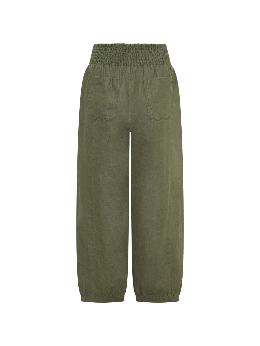 Sadhu French Linen Pants Olive - Image 7