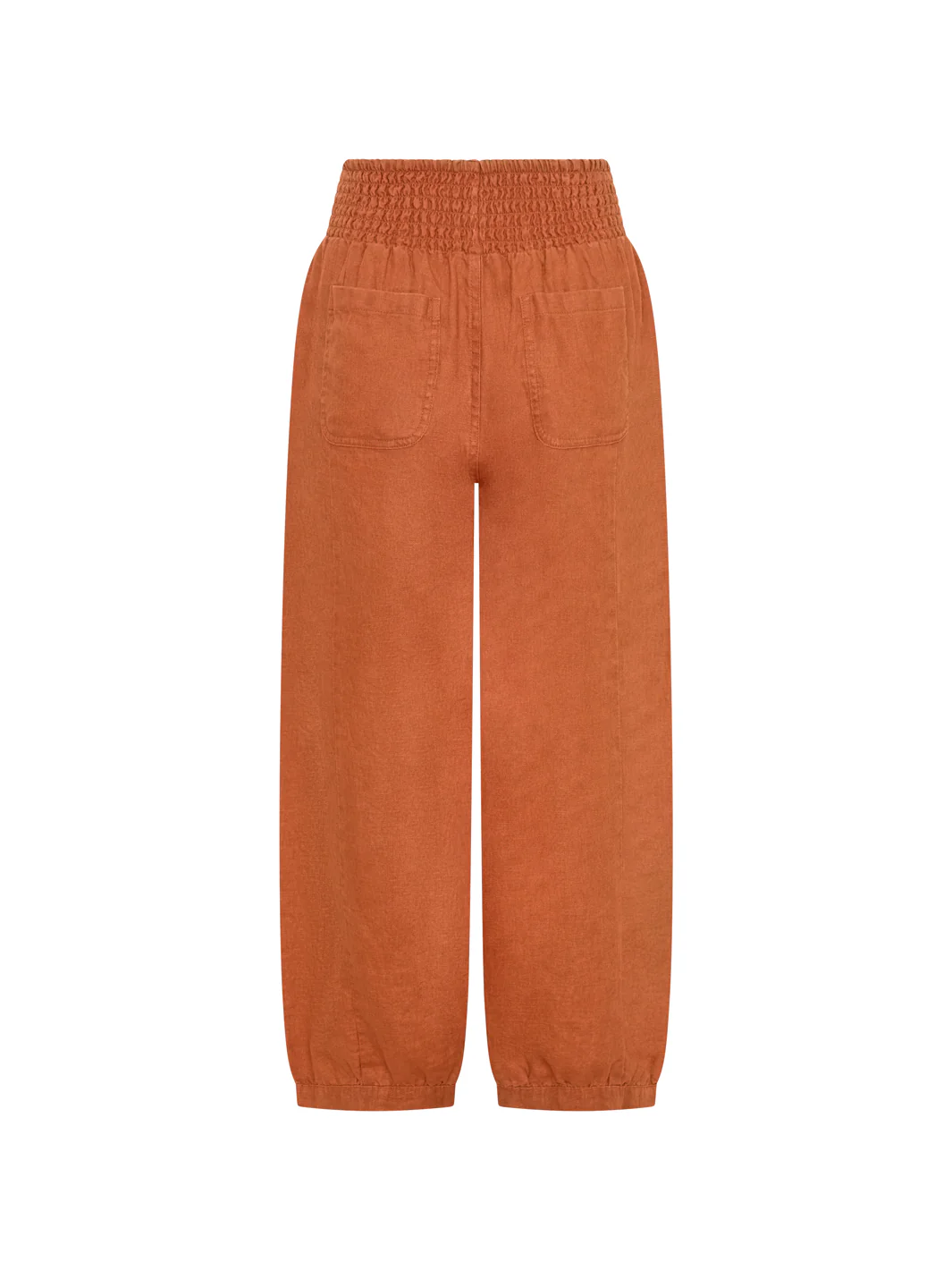Sadhu French Linen Pants Rust - Image 6