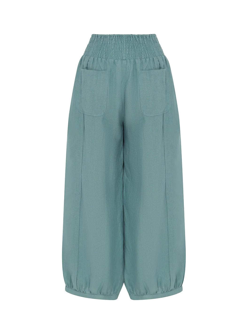 Sadhu French Linen Pants Tahiti Blue - Image 7