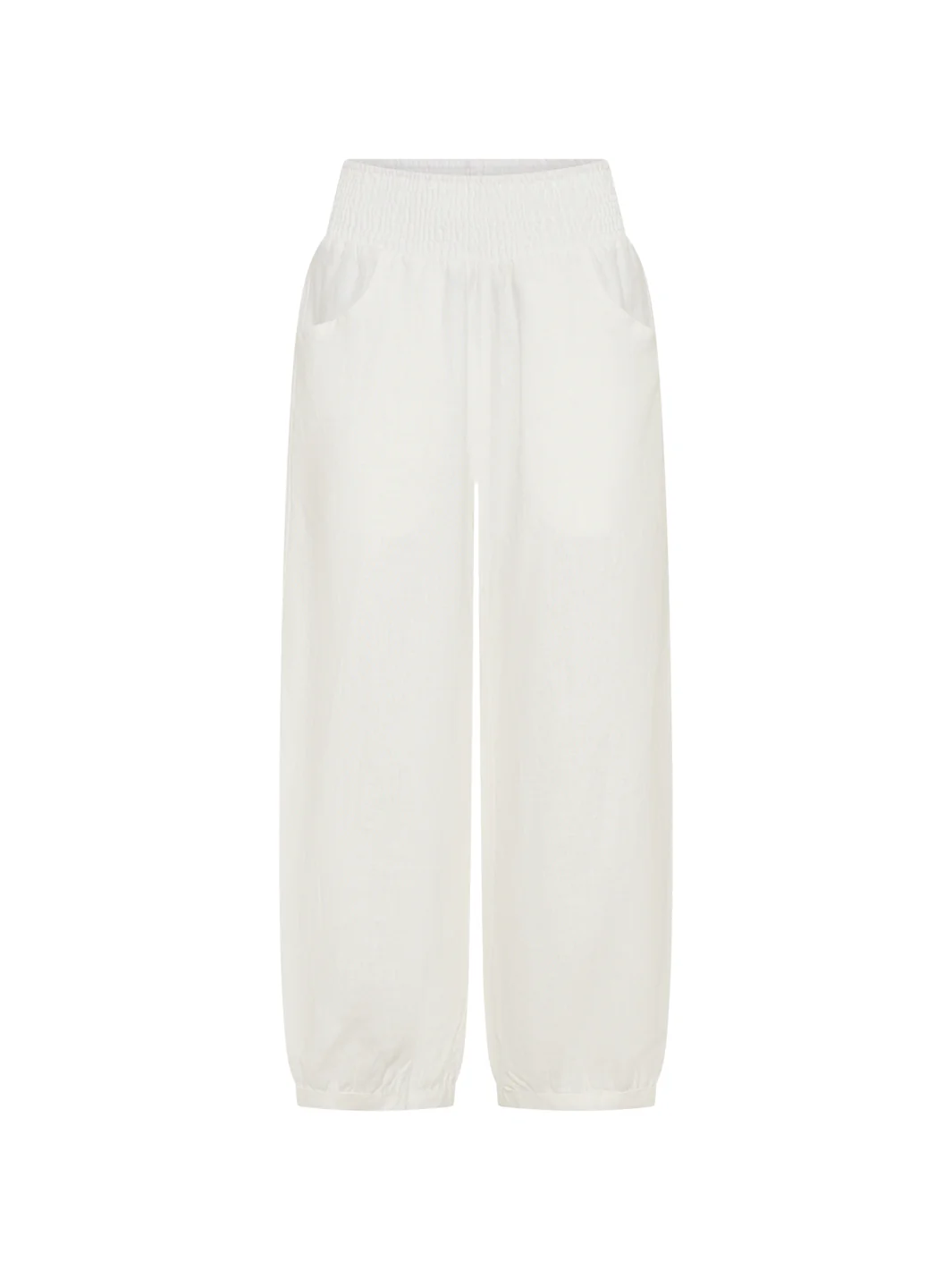 Sadhu French Linen Pants White - Image 7