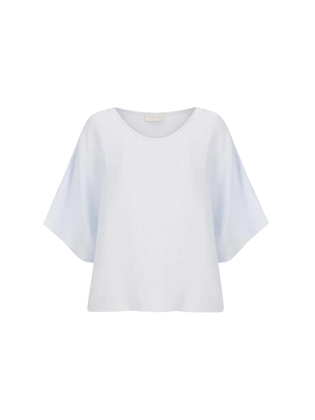 Selene Linen Top Serene Blue - Image 6