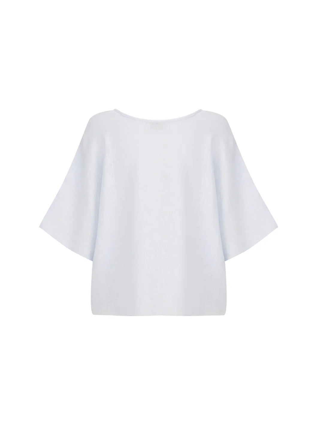 Selene Linen Top Serene Blue - Image 7