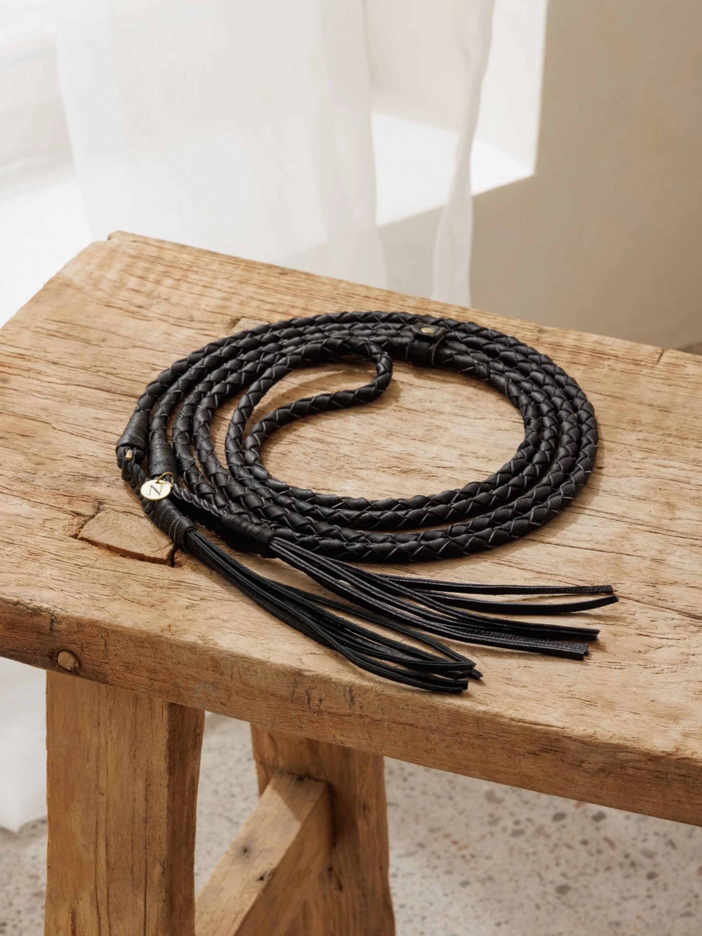 Sierra Leather Belt Black - Image 3