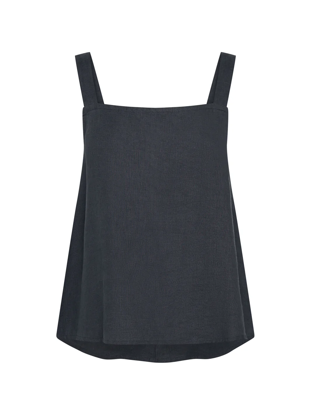Soella French Linen Top Charcoal - Image 9