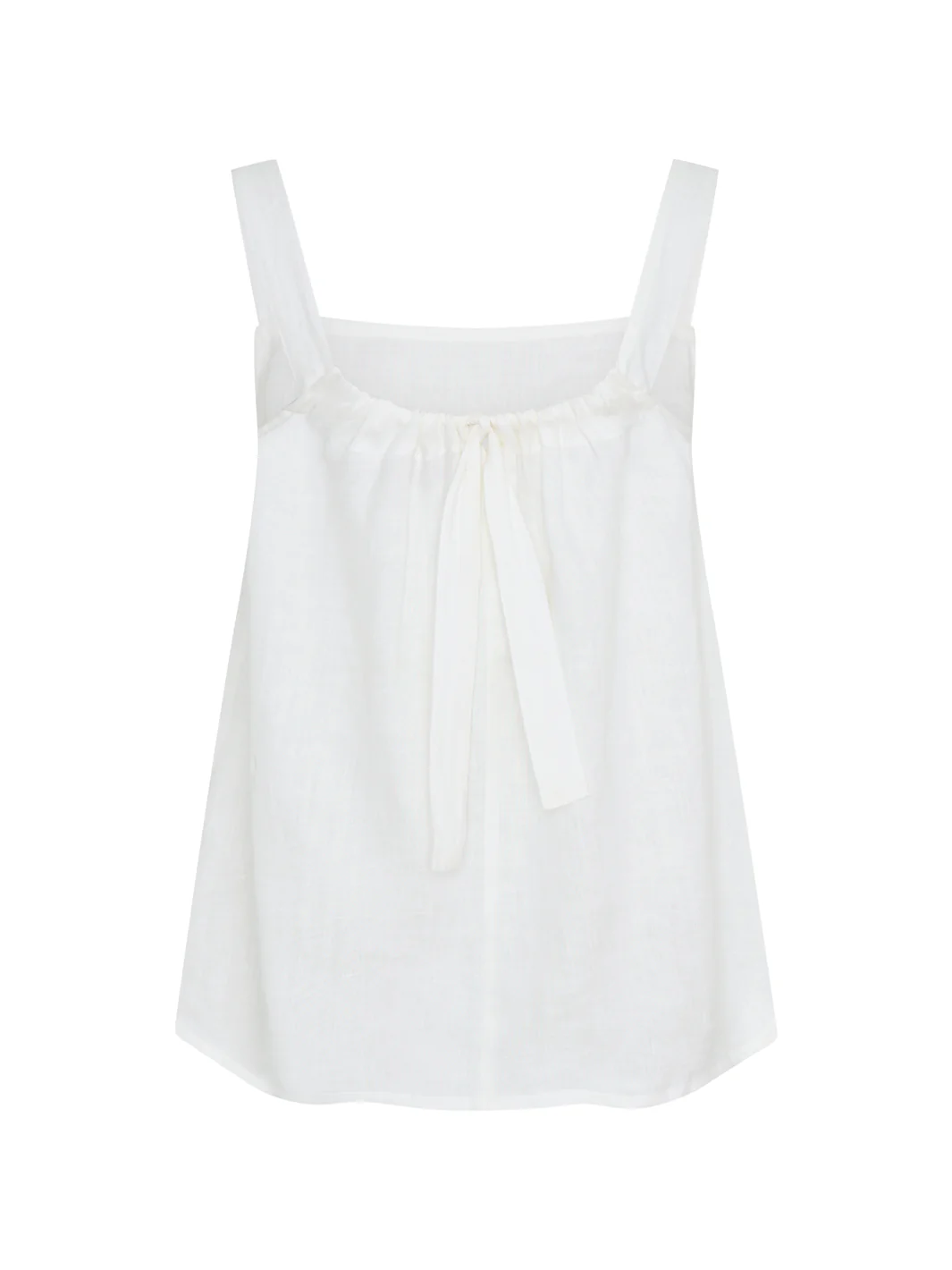 Soella French Linen Top Coconut - Image 9