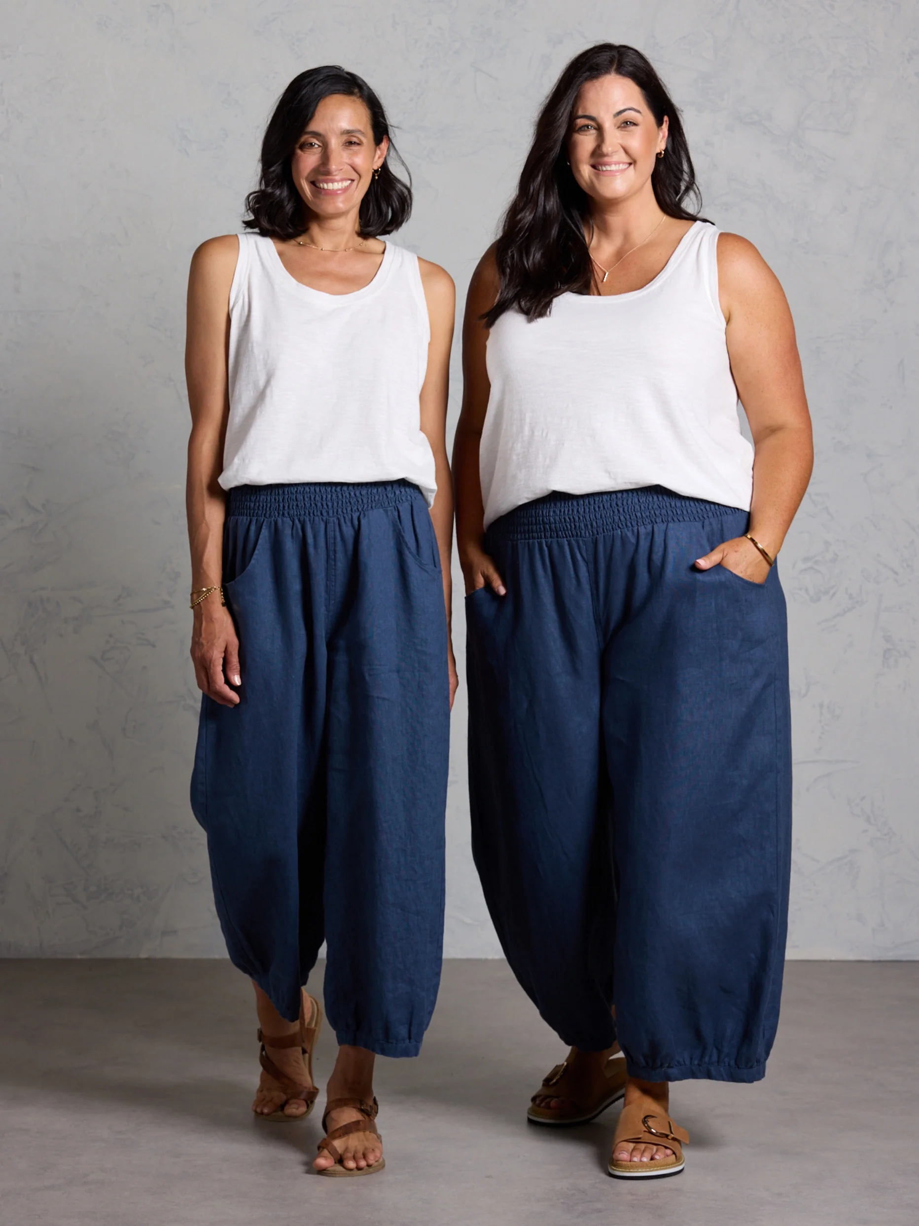 Yarra Cotton Tank Top Coconut - Image 6
